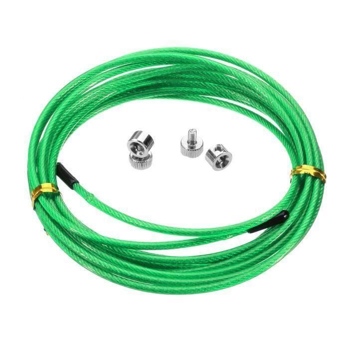 AVANC Corde à Sauter Remplaçable Fil d'Acier 2.8M VERT