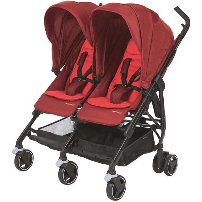 BEBE CONFORT Poussette double Dana For 2 - Vivid Red