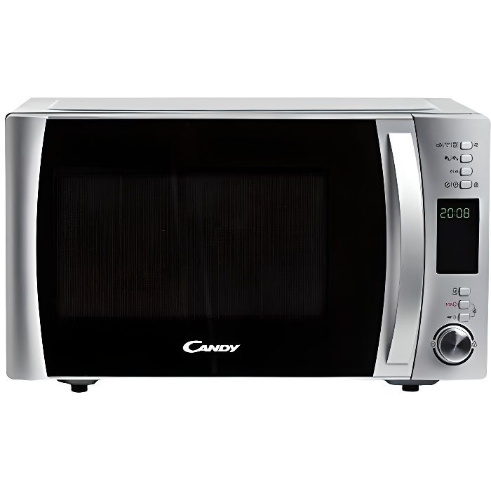 Candy - Candy CMXC30DCS Micro-ondes Combiné, 30L, Plateau tournant 31,5cm, 5 niveaux de puissance, 10 menus automatiques, Nettoyage