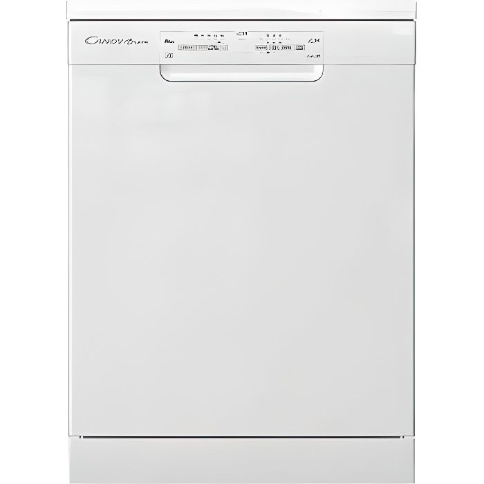 Candy Brava Lave vaisselle 60 cm independant, 16 services, WiFi & Bluetooth, maxi plates, 43 dBA A+ 85x60x60 blanc