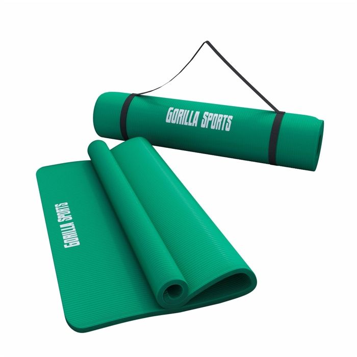 Tapis en mousse grand -190x100x1,5cm (Yoga - Pilates - sport à domicile) VERT