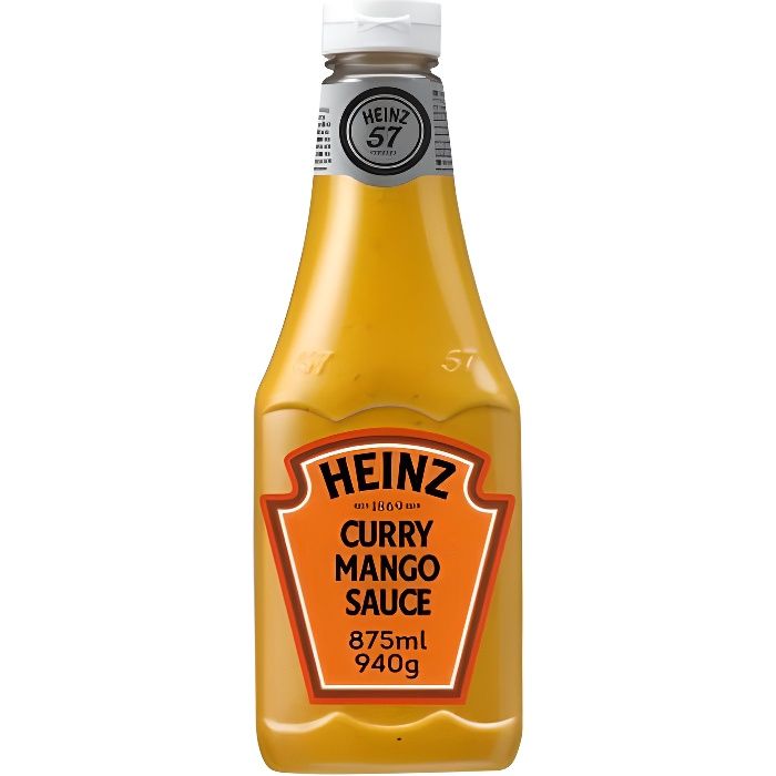 Sauce curry mango Heinz - 940g