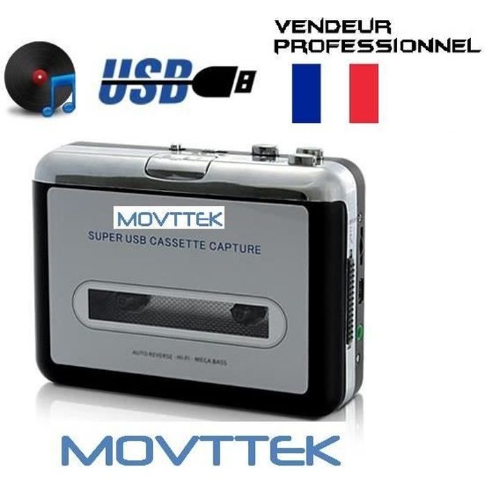 Lecteur cassette K7 - convertisseur lecteur MP3