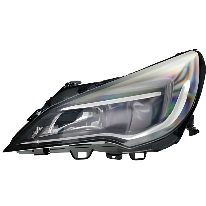 Phare Optique avant gauche pour OPEL ASTRA K depuis 2016, H1+H7, à LED, Neuf.