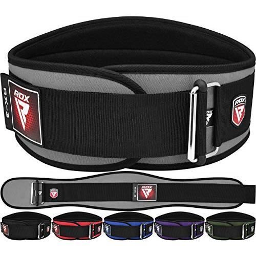 RDX Ceinture de Musculation Powerlifting Fitness, Weight Lifting Belt for Gym, D'entraînement Lombaire Belt pour Deadlifts