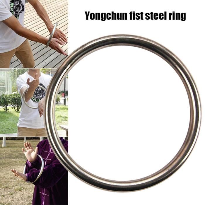 Wing Chun Boxe Anneau En Acier Charge Anneau En Acier Chinois Kung Fu Acier Inoxydable Bras Formation En Acier Anneau En Acier