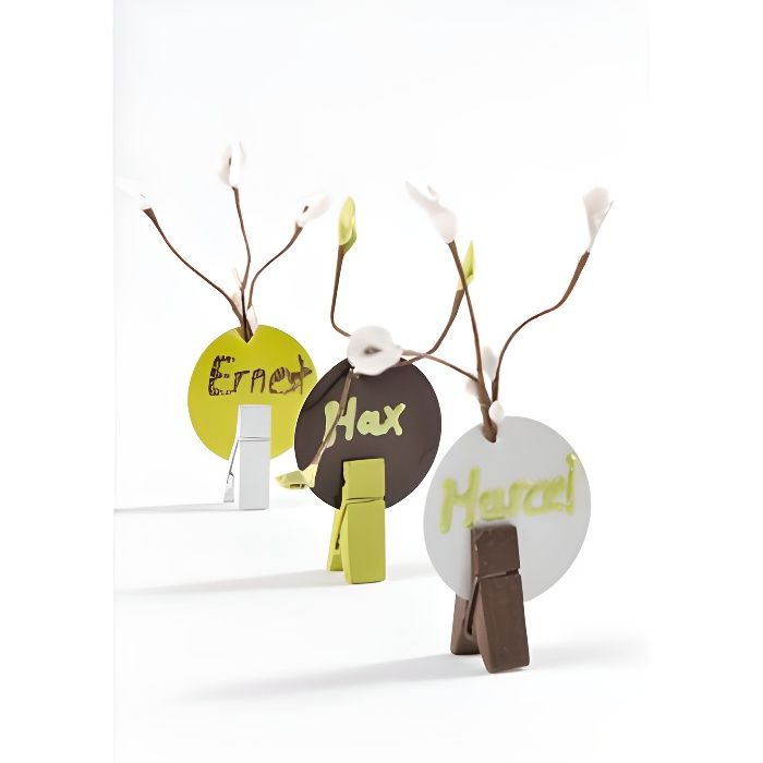 10 Marque Place Rond 4.7 cm Blanc