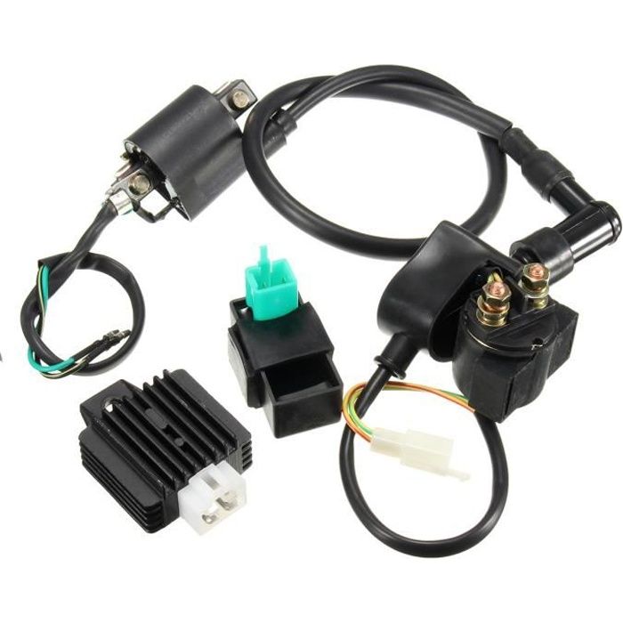 Allumage Complet avec Rotor Bobine CDI Régulateur Pr ATV Quad 50/70/90/110/125CC