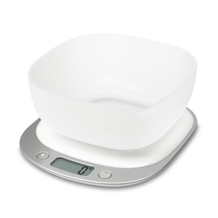 TERRAILLON 12593 Balance de cuisine Happy Cook - Inox