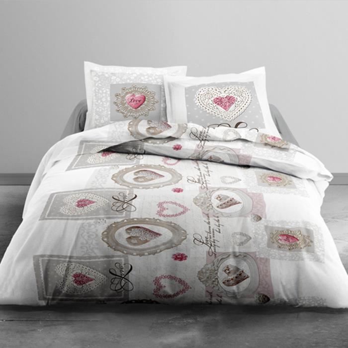 Parure drap plat 100% coton Flanelle KARELLIS