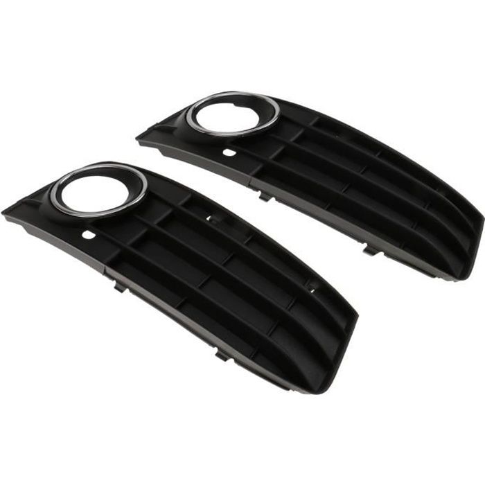 1 Paire Pare-chocs Avant Grilles Feux Antibrouillard Étuis à Lunette Pour Audi A4 A4l B8 2009 2010 2011