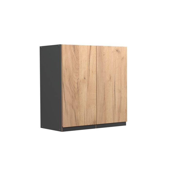 Elément haut de cuisine R-Line 60cm J-Shape Chêne de force doré/Anthracite Vicco 39737