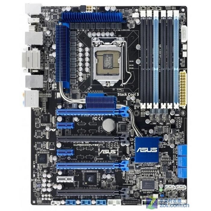 Carte mère ASUS P6T7 WS SuperComputer Intel X58 Socket 1366 DDR3 24GB ATX - Asus