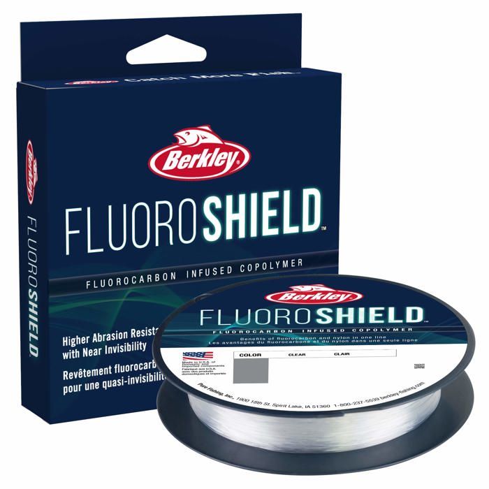 Ligne De Pêche Berkley FluoroShield - Fluorocarbone Discret Et Résistant Pour Tous Les Types De Pêche
