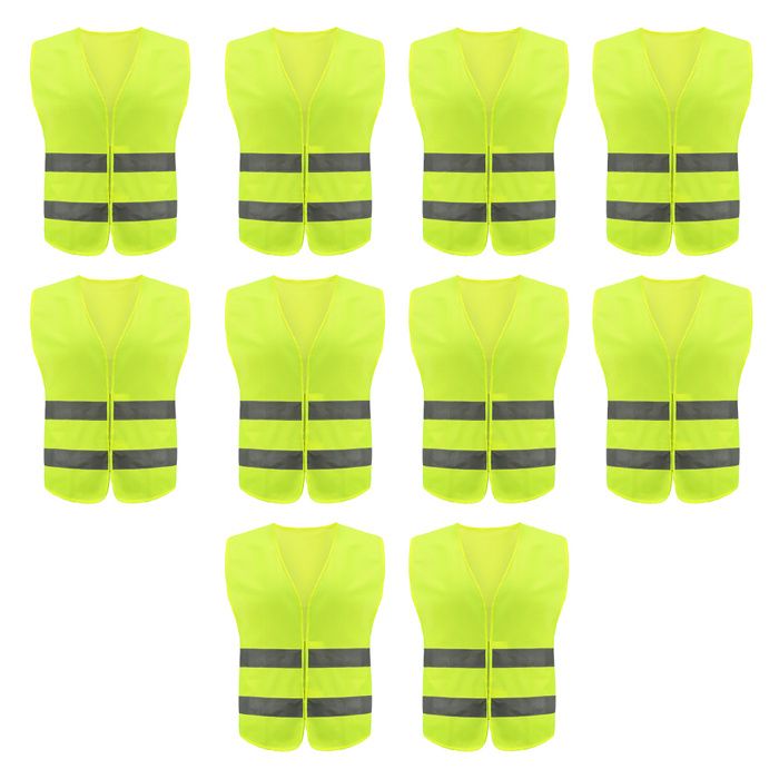 Toyvian 2 Bracelets Réfléchissants Haute Visibilité – Scratch, Fluos, Pour Course, Rando Et Tout Activité Extérieure