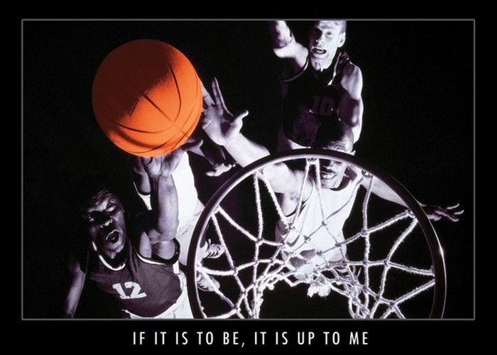 Sport - Basket - Quote - 61x91cm - Affiche / Poster