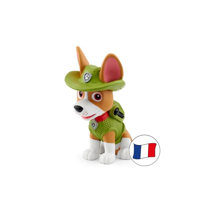 Figurine interactive - tonies - La Pat Patrouille - Tracker - 77 min dhistoires - Bilingue anglais/espagnol