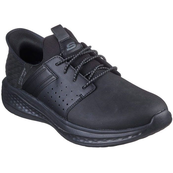Baskets Skechers Slade - Zachary Noir Homme Baskets Skechers Slade - Zachary Noir Homme