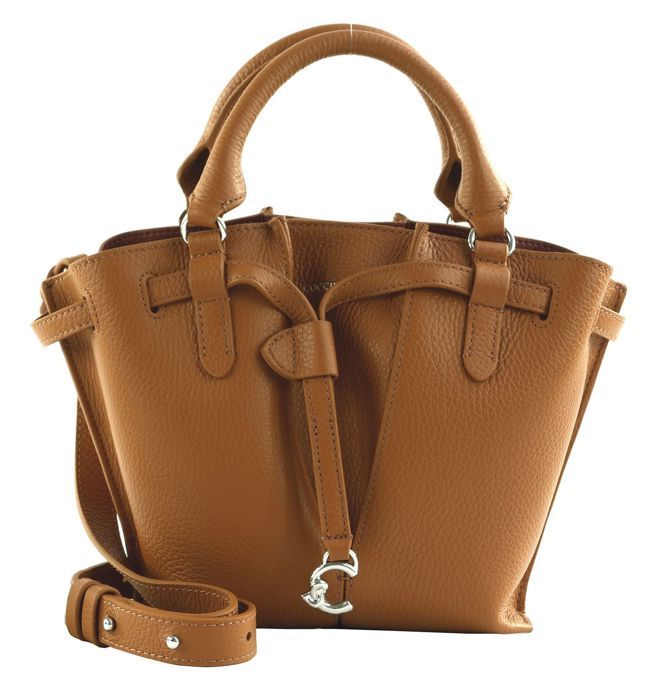 COCCINELLE Sac à main brun clair en cuir pour femme - Flores Handbag Grained Leather S Cuir 302796 COCCINELLE Sac à main brun clair en cuir pour femme - Flores Handbag Grained Leather S Cuir 302796