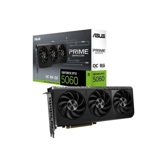 Carte Graphique ASUS PRIME GeForce RTX 5060 8 Go OC Edition – PCIe 5.0, 3 DP - vue 6