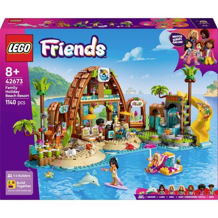 42673 LEGO® FRIENDS Vacances en famille à la plage