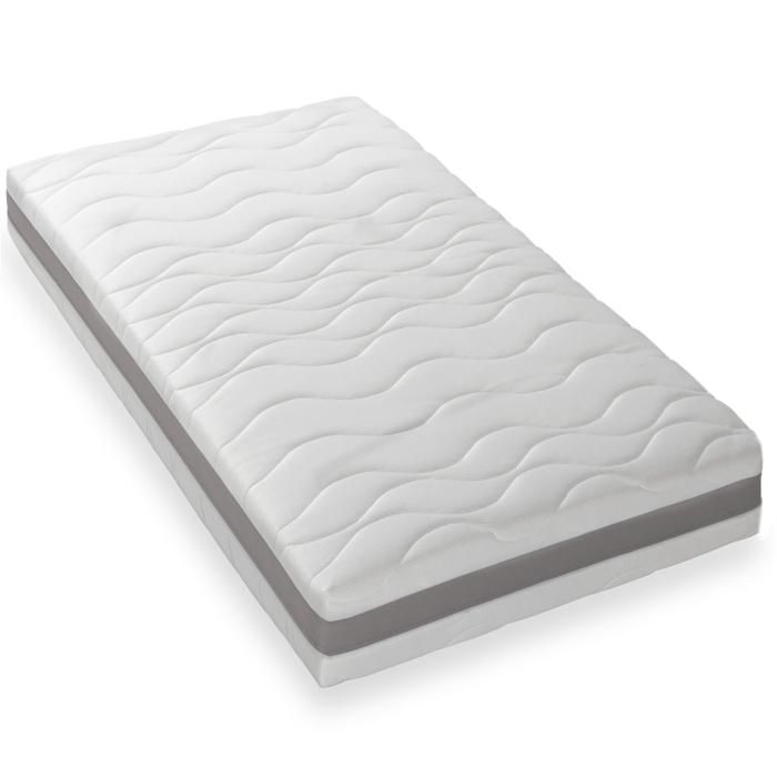 BLUE MOON –Matelas 3D TWIST 90x190. 5 zones de confort. Épaisseur 15 cm – Bande d’Aération 3D– Fabriqué en Belgique – Garantie 7