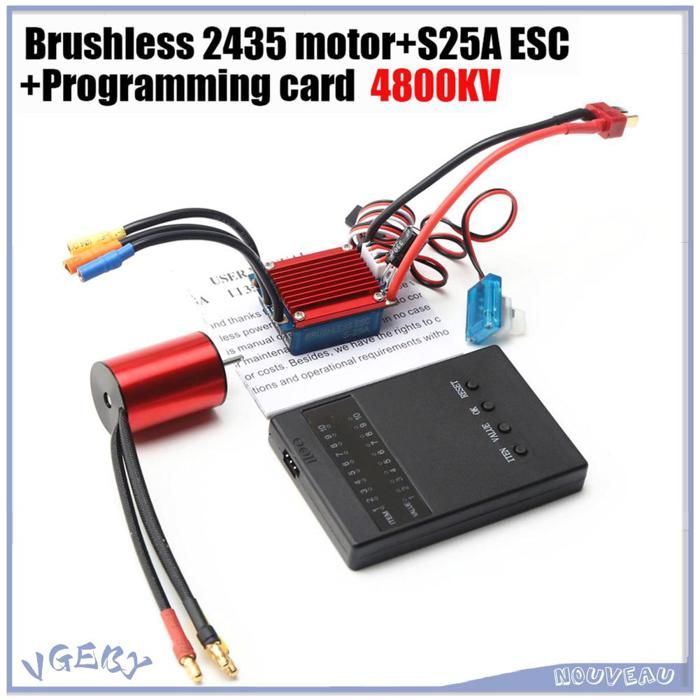 KINGDUO Carte Réceptrice ESC 40A Pour Voiture RC 1/16 - Compatible Xinlehong 9130 9135 9136 9137