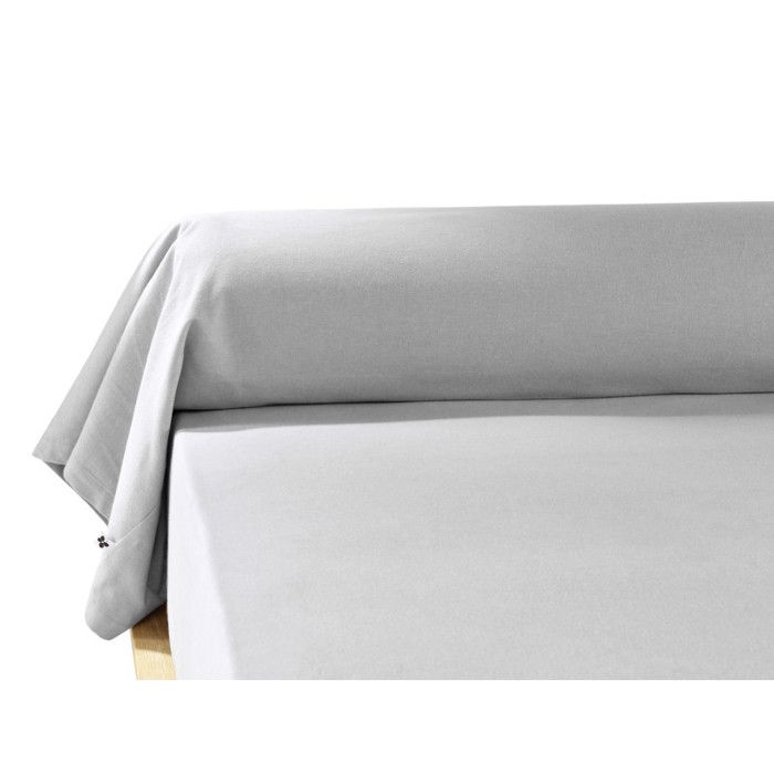 Taie de traversin 85 x 185 cm Candice Flanelle de Coton - Candice Brume
