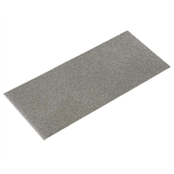 Pierre à aiguiser diamant - - Grain 80-3000 - 17x75 cm - Diamant durable - Polissage fin - Meulage grossier ODIPIE