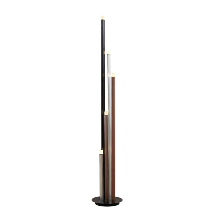 Lampadaire salon ampoules LED - Lucande - lampe sur pied - - multicolore