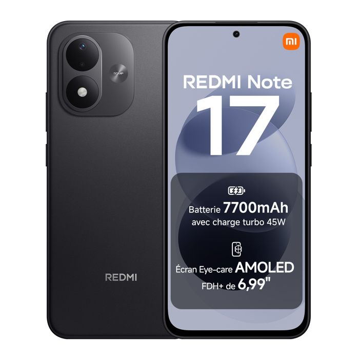 Smartphone XIAOMI Redmi Note 15 6 Go RAM ROM