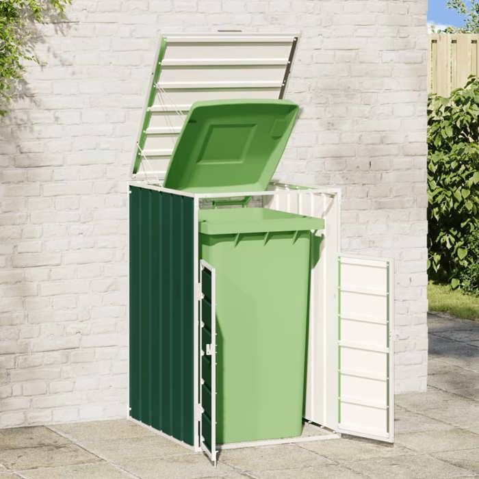 En PromotionArmoire à roulettes pour poubelles Moderne - protection UV Coffre doutils/Armoire Bas poubelle - pour bac unique ver