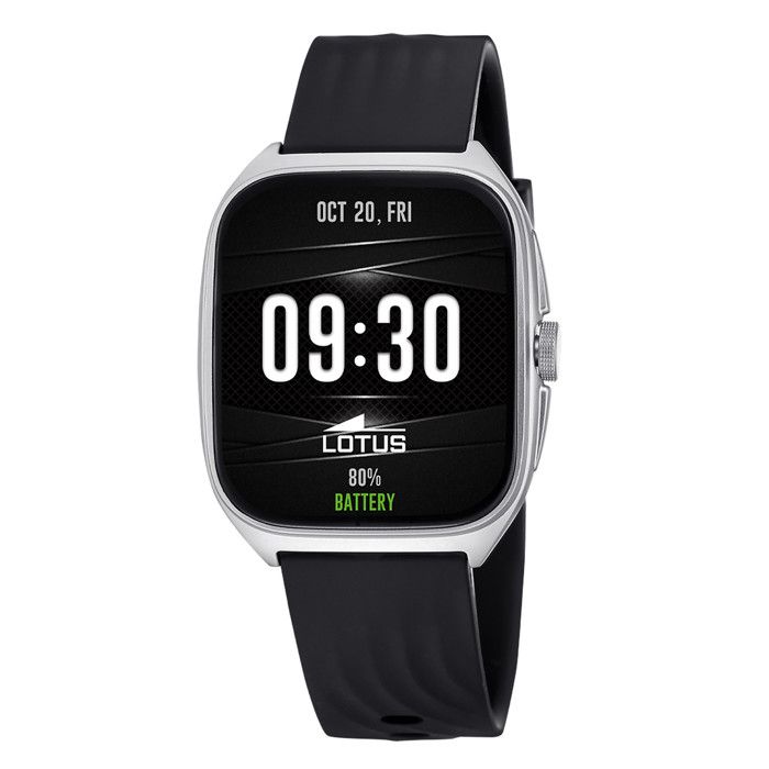Montre connectée - LOTUS - SmarTime Ondas 2 50210/1 - Boîtier 41 mm - Écran tactile HD - Bracelet caoutchouc 20 mm
