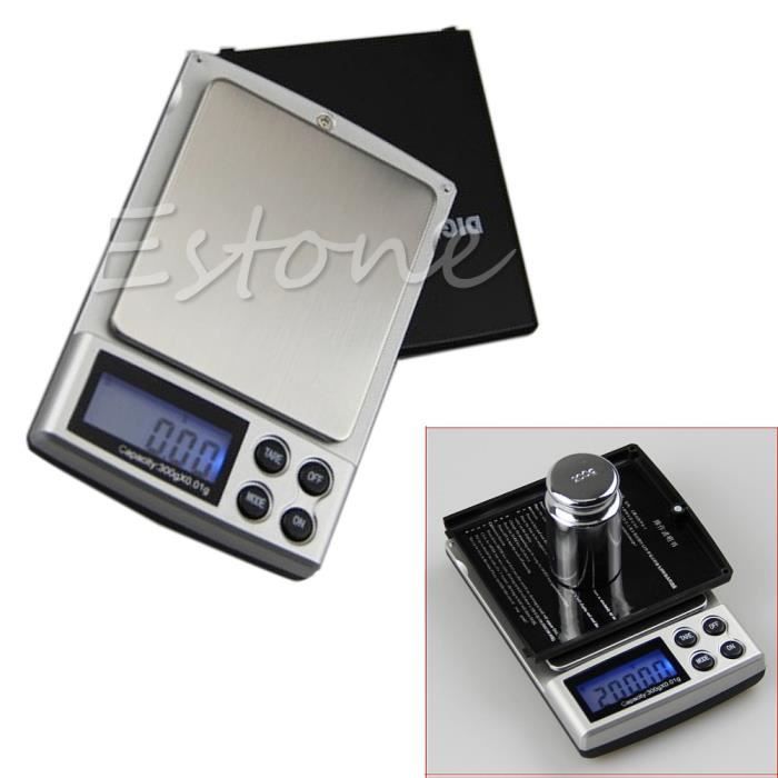 Balance Numérique Portable UNIWEIGH 200g/0.01g - Poids 50g Inclus - Pour Nourriture & Pièces