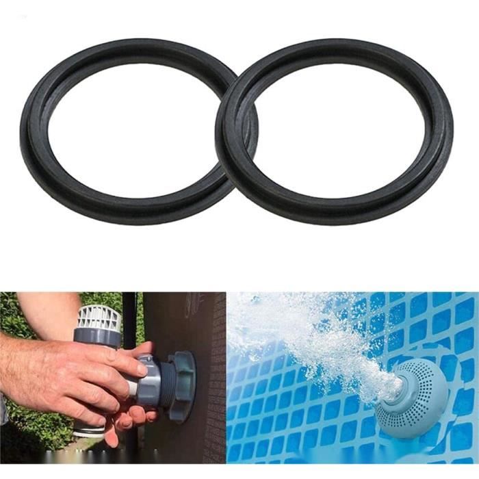 Lot De 2 Joints De Valve De Réservoir D'Eau - Caoutchouc, Ø 28 Mm, Pour Arrêt D'Eau Efficace - 8