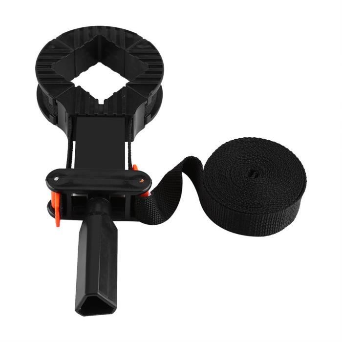 Collier De Serrage Multifonction 6M - Sangle Angle Réglable 4 Mâchoires Pour Travail Du Bois