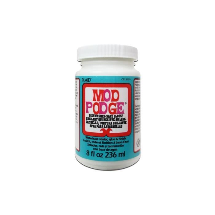 Plaid Mod Podge Dishwasher Safe 8oz Gloss