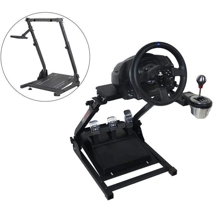 Support de Volant Pliable Simulateur de Jeu de Conduite Siège de Simulation  pour Logitech G25, G27, G29 Pédales Volant Non Incluse - Cdiscount  Informatique