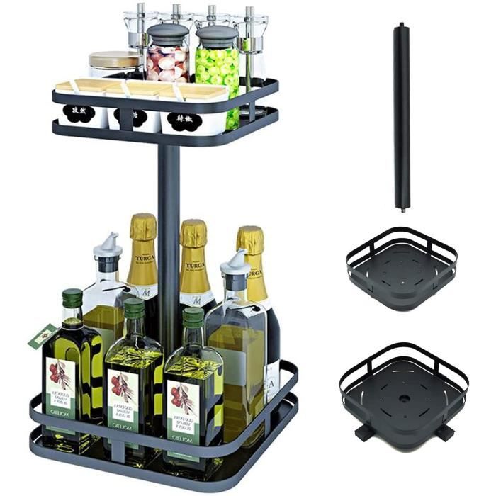 Plateau Tournant De Cuisine, Plateau Rotatif Étagère À Épices En