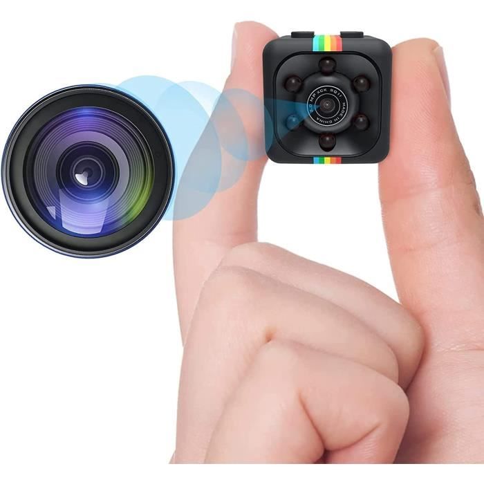 Mini caméra espion de sécurité sans fil HD 1080p - Petite caméra de surveillance - Vision nocturne - Sans WiFi - Enregistreur v A287