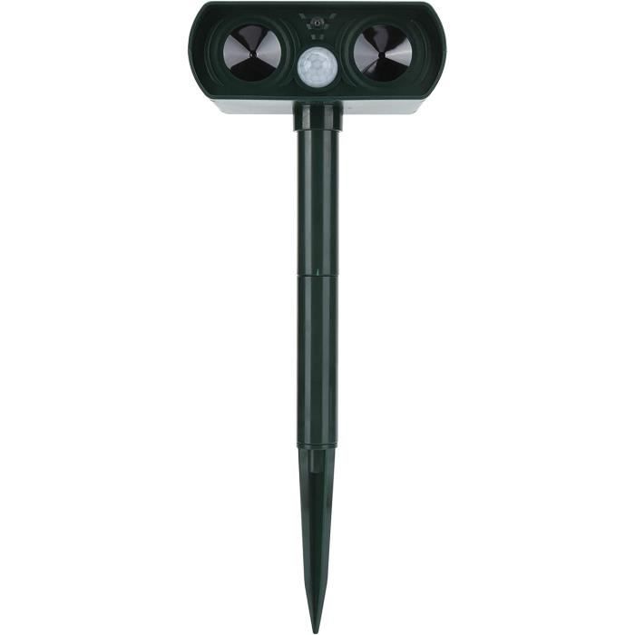 Répulsif à Ultrasons Anti-martres 3 En 1 - Protection Voiture, Grenier, 100 M², Capteur Infrarouge
