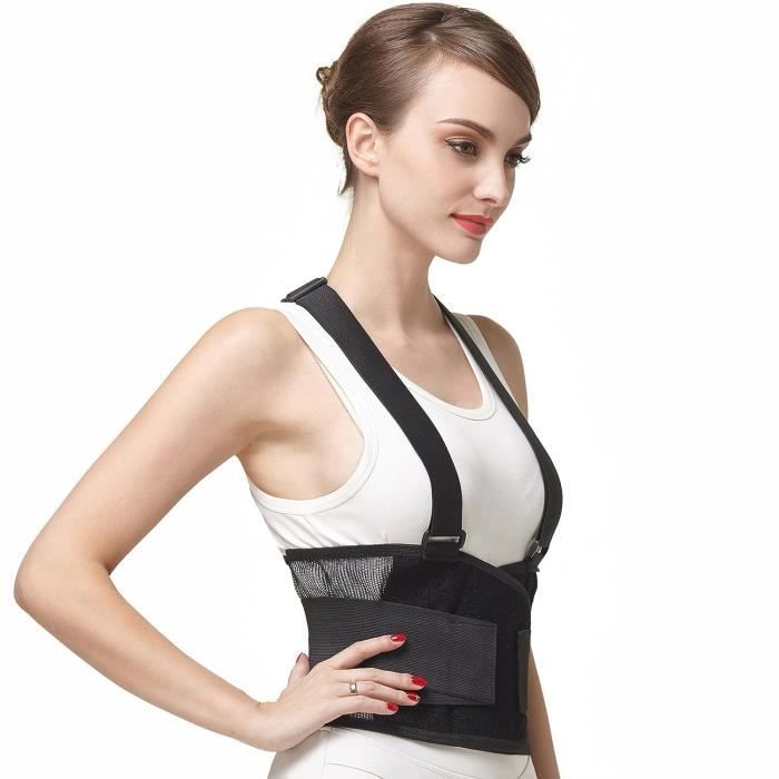Ceinture lombaire on sale avec bretelles