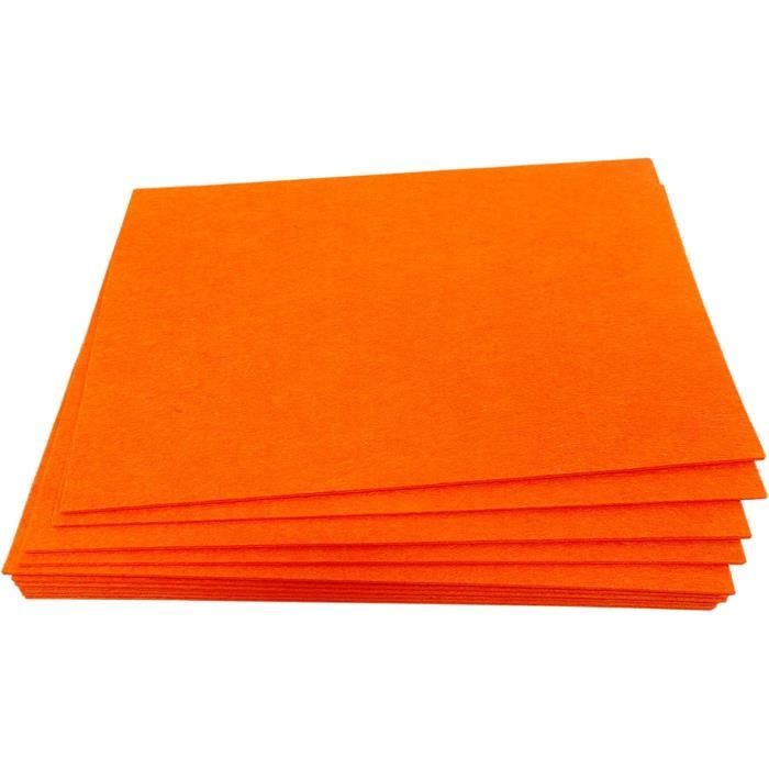 Ravytha Feuilles De Feutrine 40 Couleurs – 20x30cm, épaisseur 1mm, Non-tissé, Pour Bricolage, Couture, école, DIY