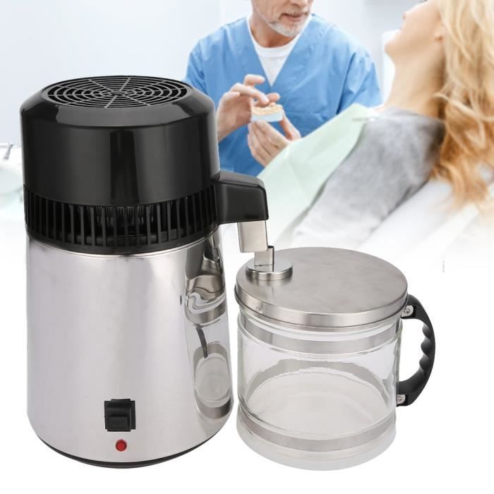 CHI Comptoir de distillateur d'eau pure en acier inoxydable Shell ...