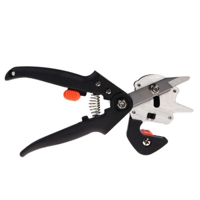 Glarks Sécateur Professionnel Greffage + Ruban Greffage Et Bandes Caoutchouc - Outil Complet Pour Jardin Et Arbres Fruitiers