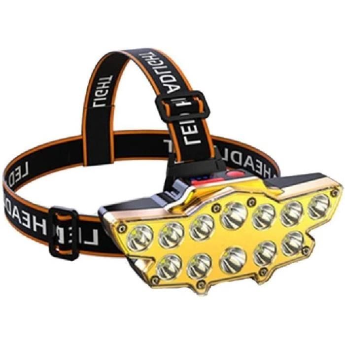 Phare Télescopique Zoom USB Charge Forte Lumière Phare Extérieur