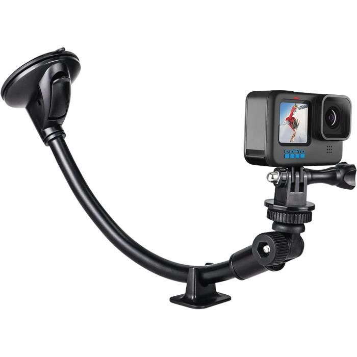 Support à Ventouse pour Caméra pour GoPro, Support Fixation Pare-Brise  Voiture avec Super Puissance D'aspiration pour GoPro H[O1064] - Cdiscount  Téléphonie
