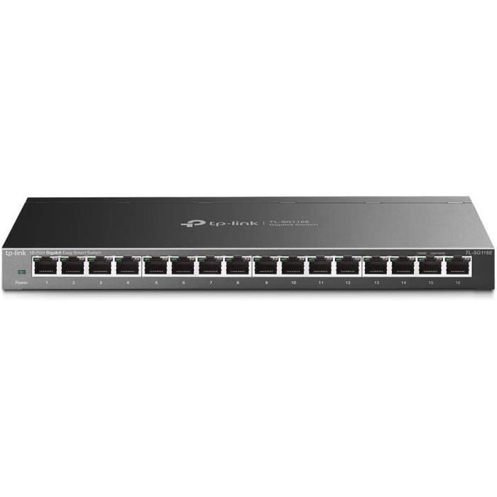 TLSG116E Switch Gigabit 16 ports Administrable Garantie à
