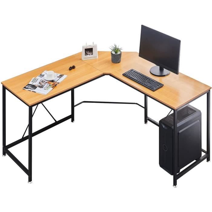 Bureau D'angle En L Avec étagères - Plan De Travail Spacieux - Ports USB/Type-C - Tiroir Clavier - Blanc - 160x108 Cm - LIFEZEAL