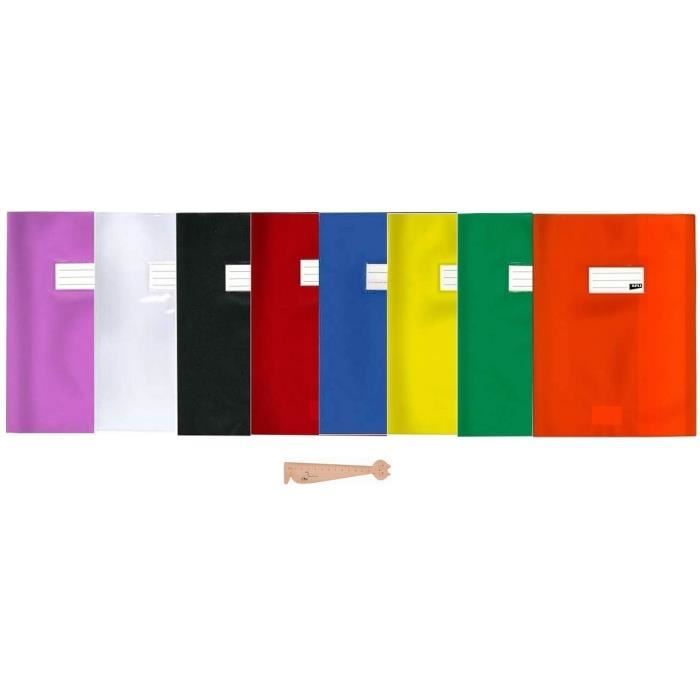 ELBA Protège-cahier PVC 150 Strong Line 24x32 cm opaque  Violet Ref:400051146 